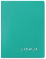 Roth Organisationsmappe Roth Zeugnismappe 20 H&uuml;llen basic t&uuml;rkis DIN A4