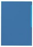 DURABLE Prospekth&uuml;lle Sichth&uuml;llen A4 120 my blau 100 St&uuml;ck