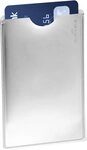 DURABLE Schreibger&auml;teetui Kreditkartenh&uuml;lle RFID Secure 54x86mm metallic...