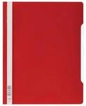 DURABLE Hefter 50 DURABLE Schnellhefter rot DIN A4 &uuml;berbreit