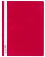 DURABLE Hefter DURABLE 2580 Schnellhefter mit Abheftschieber A4+ PVC rot - 25...