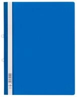 DURABLE Hefter DURABLE 2580 Schnellhefter mit Abheftschieber A4+ PVC blau - 25 St&uuml;ck