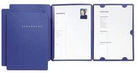 PAGNA Bewerbungsmappe Pagna Bewerbungsmappe Select Basic 3tlg. blau