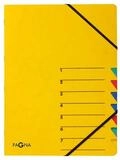 PAGNA Organisationsmappe Standard, Ordnungsmappe mit 7 F&auml;chern, A4