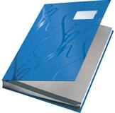 LEITZ Organisationsmappe Unterschriftsmappe Design 18 F&auml;cher blau