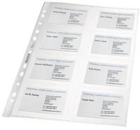 LEITZ Prospekth&uuml;lle Prospekth&uuml;lle 47583003 DIN A4 16 V transparent 16 Karten 10