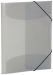HERMA Organisationsmappe Herma 19582 Gummizugmappe A4 PP transluzent grau(P)
