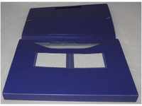 FolderSys 5er Fächertasche A4 blau (70004-40)