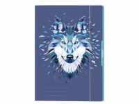 Herlitz Sammelmappe A4 Wild Animals Wolf (50027972)