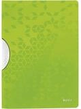 LEITZ Hefter WOW ColorClip 4185, mit Klemmfunktion, Format DIN A4, bis 30 Blatt