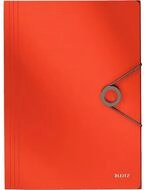 LEITZ F&auml;chermappe Eckspannmappe 4563 Solid A4 PP hellrot