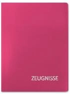 Roth Organisationsmappe Zeugnismappe Basic Magenta Pink, Pr&auml;sentationsmappe