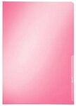 LEITZ Prospekth&uuml;lle LEITZ 4100-00-25 100er Sichth&uuml;llen,0,15mm,rot