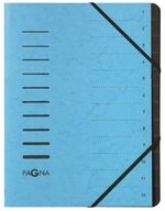 PAGNA Bewerbungsmappe Ordnungsmappe Pagna 40059 - 12 tlg. - blau (1-St)