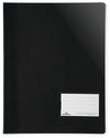 DURABLE Hefter Durable Sichthefter A4 &uuml;berbreit sw mit Fenster und Innentasche