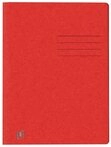 OXFORD Hefter Schnellhefter TOP FILE+ - A4 Karton 390g/qm kfm. und Amtsheftung rot