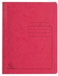 EXACOMPTA Organisationsmappe 25x Schnellhefter aus Colorspan 355g/m2, A4 - Rot -