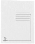 EXACOMPTA Organisationsmappe 25x Schnellhefter aus Colorspan 355g/m2, A4 - Wei&szlig; -