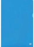 OXFORD Schubladenbox ELBA Sichthlle Premium, DIN A4, PVC, glasklar, blau, 25er
