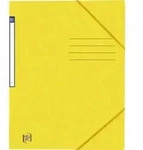OXFORD F&auml;chermappe Eckspanner TOP FILE+ 400116265 A4 DIN A4 Karton gelb