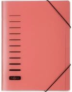 PAGNA F&auml;chermappe Ordnungsmappe 6 F&auml;cher rot