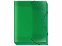 VELOFLEX Organisationsmappe VELOFLEX Heftbox Crystal 3,0 cm transparent grün