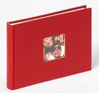 Walther Fotoalbum Buchalbum Fun FA-207-R 22x16cm rot