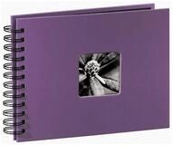 Hama Fotoalbum Hama Spiralalbum Fine Art lila 24x17cm