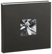 Hama Fotoalbum Jumbo Fotoalbum 30 x 30 cm, 100 Seiten, Album, Schwarz