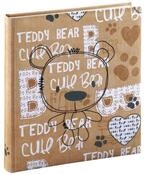 Hama Fotoalbum Kinderalbum "Bernd", 29x32 cm, 50 wei&szlig;e Seiten, max. 200 Fotos, B&auml;r