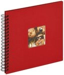 Walther Design Fotoalbum Fun Spiralalbum 26 x 25 cm, Spiralalbum, Papiereinband,