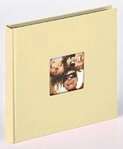 Walther Design Fotoalbum Fun 18 x 18 cm, buchgebundenes Album, Papiereinband,
