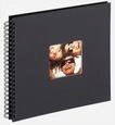 Walther Fotoalbum SA-110-B Spiralalbum Fun schwarz 30x30cm