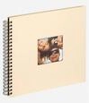 Walther Fotoalbum SA-110-H Spiralalbum Fun 30x30 creme