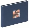 Walther Fotoalbum Buchalbum Fun FA-207-L 22x16cm blau