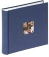 Walther Fotoalbum Memo Einsteckalbum ME-110-L blau f&uuml;r 200x10x15cm