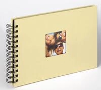 Walther Fotoalbum Spiralalbum Fun SA-109-H creme