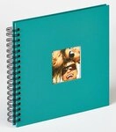 Walther Design Fotoalbum Fun Spiralalbum 26 x 25 cm, Spiralalbum, Papiereinband,