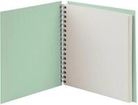 Fotoalbum Fotoalbum Whire-O 60 Seiten 230x230mm mint/offwhite
