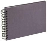 Walther Design Fotoalbum Spiralalbum Cloth, Spiralalbum, Leineneinband