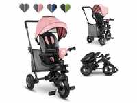Lionelo 2 in 1 Tricycle stroller and tricycle Tris pink