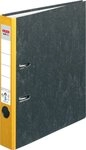 Herlitz Aktenordner Ordner A4 maX.file nature Wolkenmarmor 50mm gelb