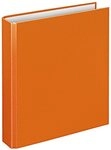 VELOFLEX Ringbuchmappe VeloflexRingordner Basic A5 orange 2-D-Ring-Mechanik 25 mm