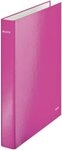 LEITZ Pr&auml;sentationsordner WOW Ringbuch 2-Ringe pink 4,0 cm DIN A4