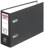 Herlitz Aktenordner max.file Ordner schwarz Karton 8,0 cm DIN A5 quer