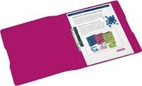Herlitz Pr&auml;sentationsordner Ringbuch A4 2 Ringe PP 16mm beere opak to go