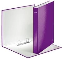 LEITZ Pr&auml;sentationsordner WOW Ringbuch 2-Ringe violett 4,0 cm DIN A4