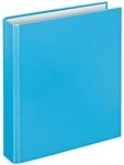 VELOFLEX Ringbuchmappe VeloflexRingbuch Basic A5 lichtblau 4-D-Ring-Mechanik 25 mm