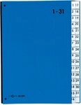 PAGNA Organisationsmappe Pultordner 1-31 blau