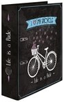 HERMA Aktenordner Motivordner / DIN A4 / 80mm breit / "Bycycle"